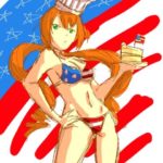 6688746 [FLAG GIRLS] The U S of A 81